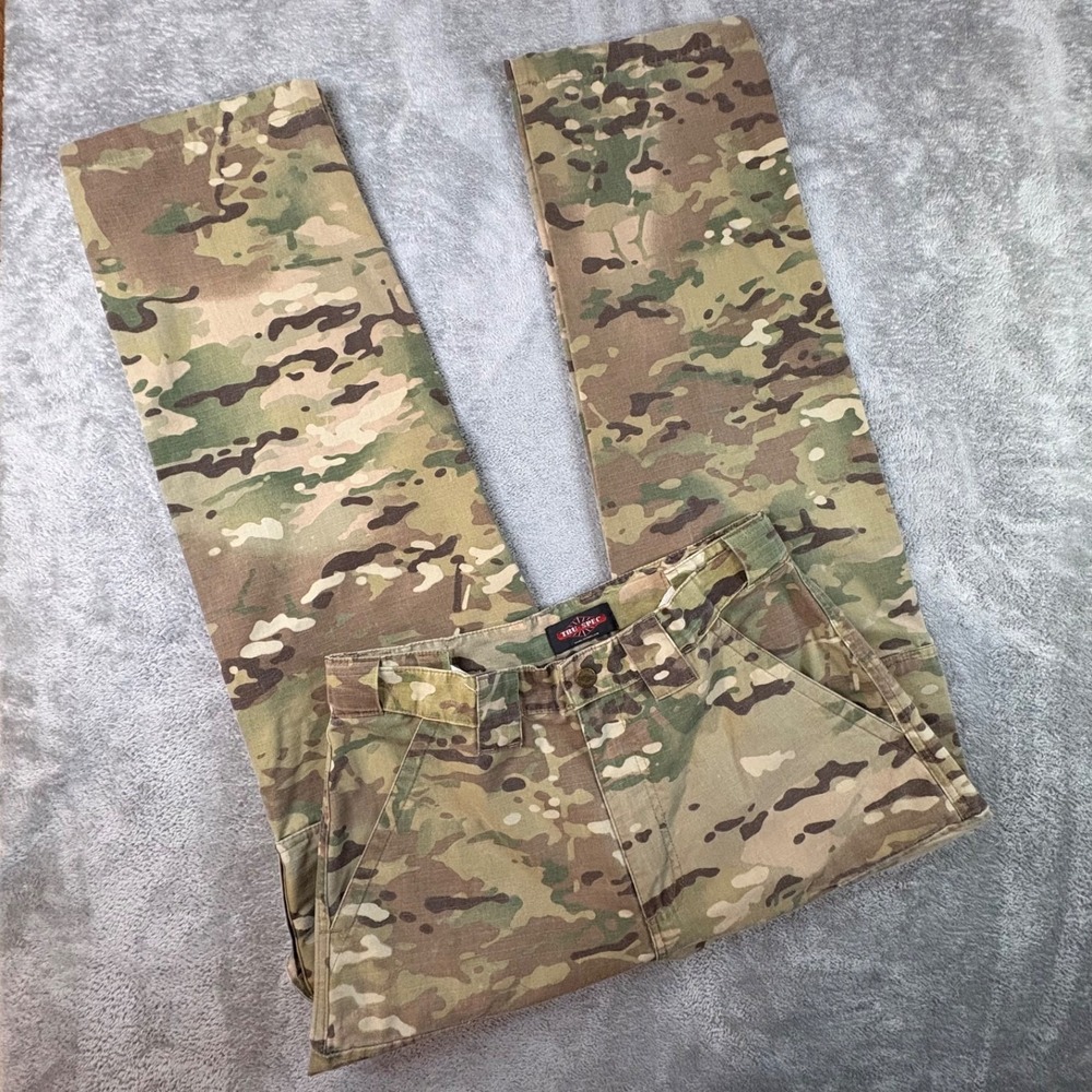 TRU SPEC 24-7 Men's 34x31.5 Multicam Ripstop Tactical Cargo Pants SEE DESC